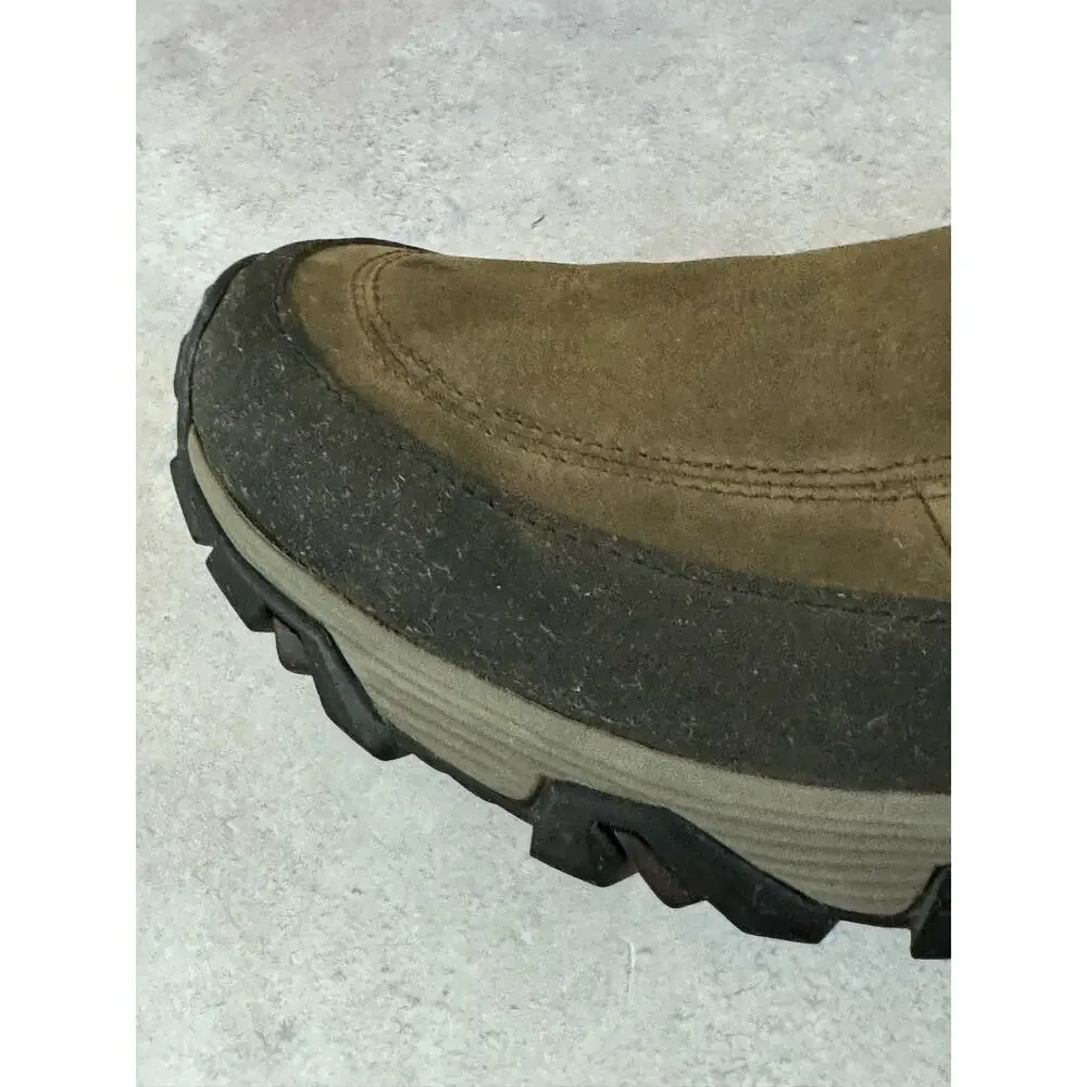 Merrell Moc Slip-On Brown Leather Waterproof Vibram Shoes J49821 Mens 12
